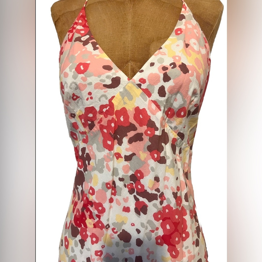 Kenneth Cole Multicolor 100% Cotton Dress Like New! - Picture 3 of 11